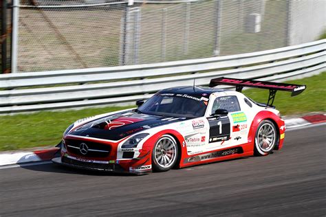 SLS AMG GT3 Models Fill Podium at Zandvoort 12-Hour Race - autoevolution