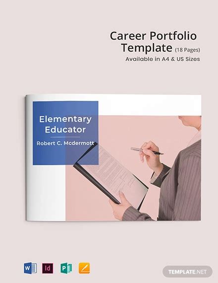 Professional Career Portfolio - 10+ Examples, InDesign, Word, Pages ...