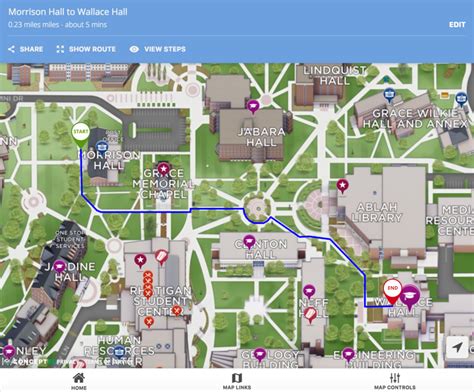 Wsu Campus Map