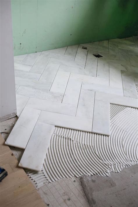 Herringbone Floor Tile Images – Two Birds Home