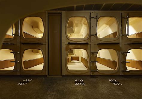 Tokyo's Do-C Ebisu capsule hotel is a contemporary classic with a sauna