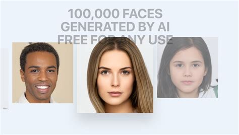 AI Generates 100,000 Faces To Make It Available For Free | Ubergizmo