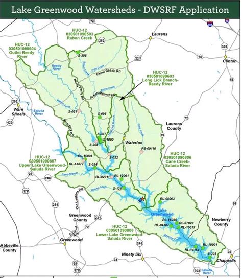 Lake Greenwood Watershed-Based Plan Information | Laurens County Water ...