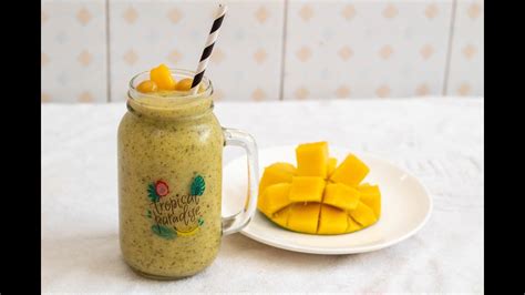 MORINGA SMOOTHIE TO NOURISH YOUR SKIN - TASTY N FRESH - YouTube