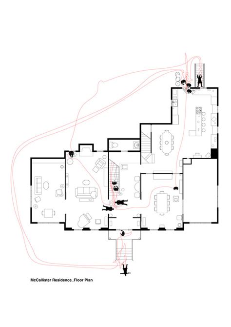 Home Alone House Floor Plan