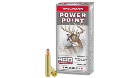 New: Winchester 400 Legend Straight-Walled Cartridge | An NRA Shooting ...