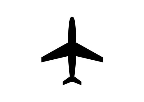 Airplane Vector Icon | Airplane vector, Airplane tattoos, Airplane drawing