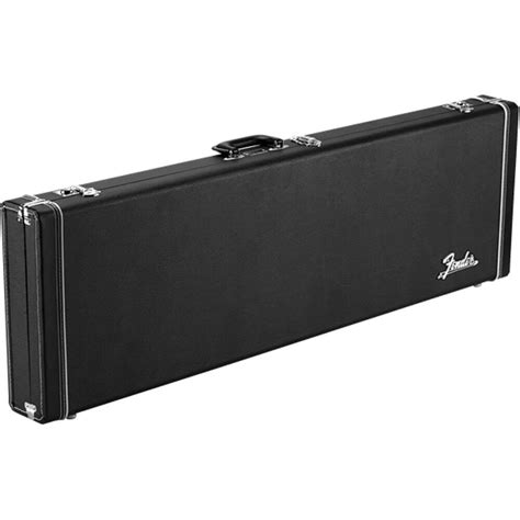 Fender Classic Series Wood Hard Case for Precision/Jazz Bass - Black ...