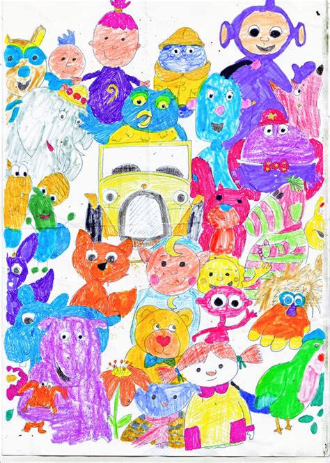 CBeebies Characters (in color) by EmeraldZebra7894 on DeviantArt