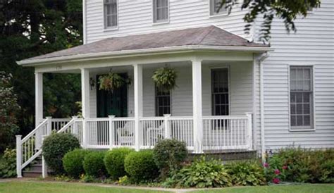 Front Porch Additions Hip Roof How Elevation Can Be Altered Simple ...