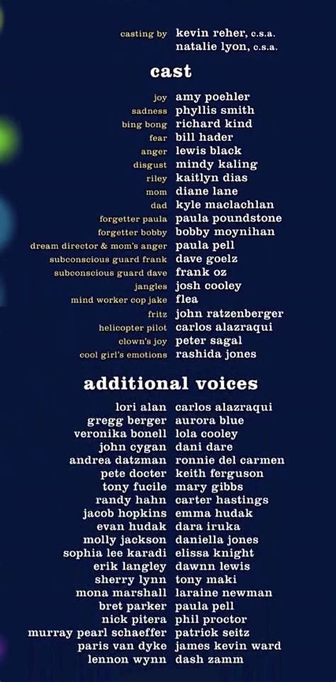 Dream Director Voice - Inside Out (Movie) - Behind The Voice Actors