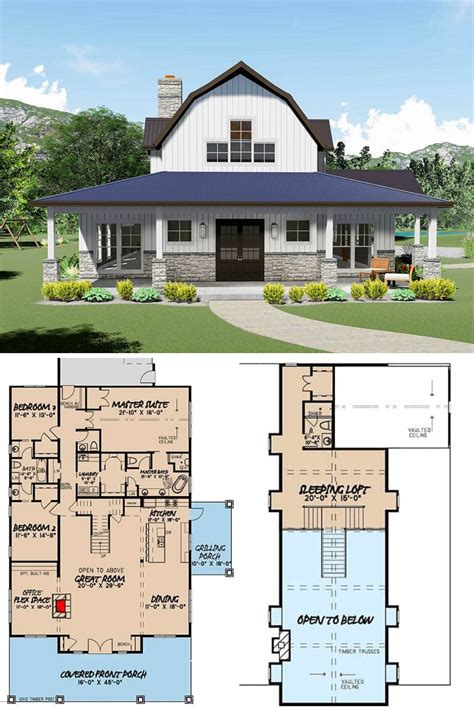 Tiny Barn House Plans