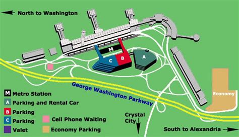 Terminal C Reagan Airport Map