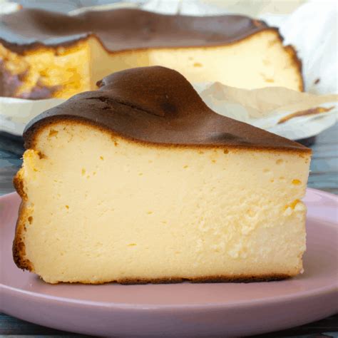 Basque Burnt Cheesecake recipe - Nerdy Mamma