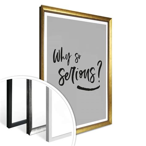 Poster - Why so serious? | wall-art.com