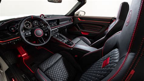 Leather interior Brabus for Porsche 911 992 Turbo Buy with delivery ...