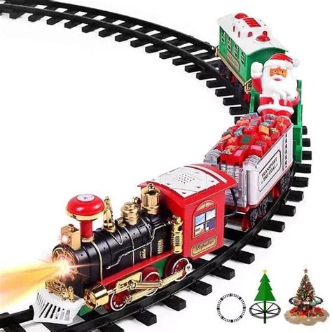 Christmas Train Set with Lights and Sounds – ToHitTheRoad