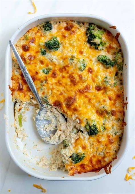 30 MINUTE BROCCOLI CHEESE RICE CASSEROLE ★ WonkyWonderful