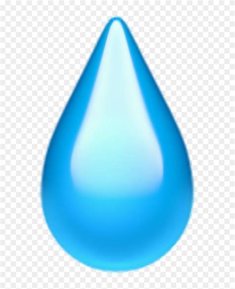 Png Freeuse Teardropemoji Emoji Tear Drop - Iphone Water Drop Emoji ...