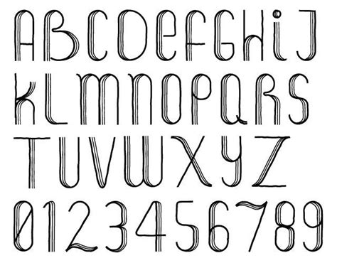 Easy But Cool Fonts To Draw