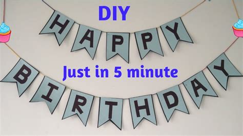 How To Make A DIY Birthday Banner + Examples - BannerAdviser: High ...