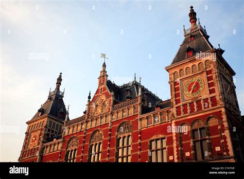 Netherlands, Amsterdam, train station Stock Photo - Alamy