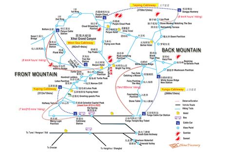 Huangshan Mountain Cable Car Map 2025: Updated and Downloadable