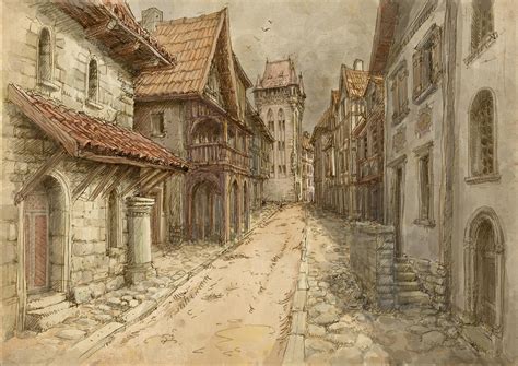 Medieval town by Hetman80 on DeviantArt