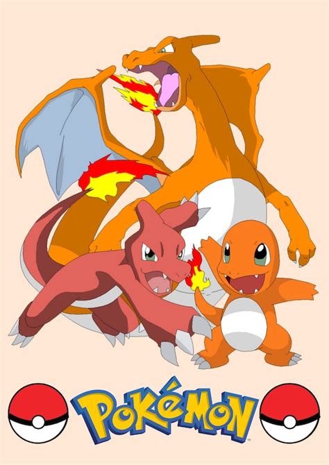 Pokemon Charizard Evolution