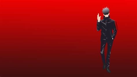 Jujutsu Kaisen HD Red Satoru Gojo Wallpaper, HD Anime 4K Wallpapers ...