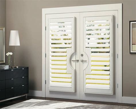 Custom Shutters for Patio Sliding Glass Doors, French Doors