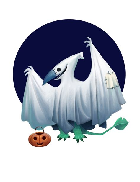 Pterodactyl Ghost, an art print by Harrison Pyle - INPRNT