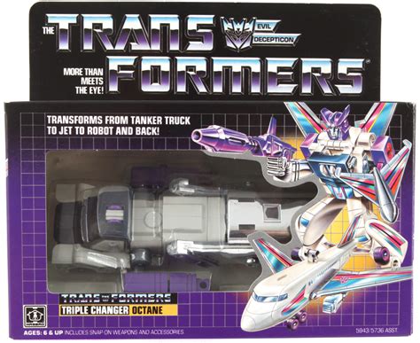 Triple Changers Octane (Transformers, G1, Decepticon) | Transformerland ...