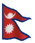 Gifs de Banderas Animadas de Nepal