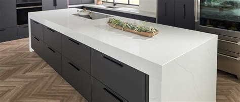 Glacier White Quartz Countertop – Countertops Ideas