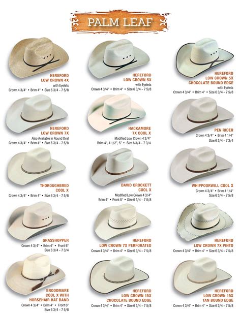 Cowboy Hat Styles - | Cowboy hat styles, Cowboy hats, Cowboy outfits