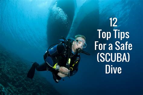 12 Top Tips For A Safe (SCUBA) Dive - DeeperBlue.com