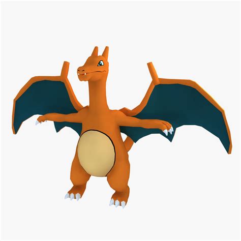 Charizard 3D Model Obj