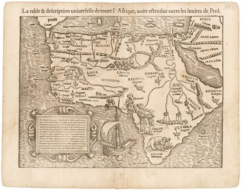 The earliest available atlas map of Africa - Altea Gallery