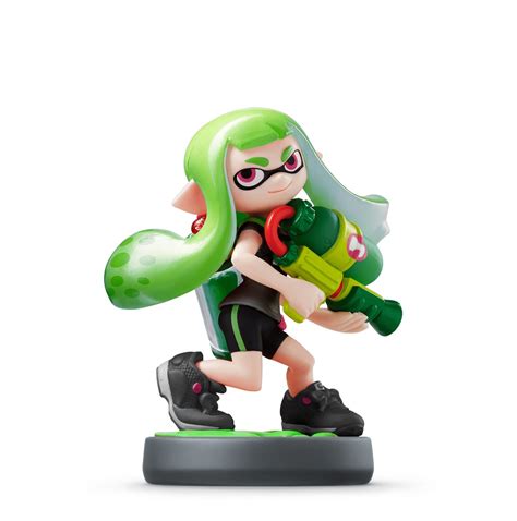 Green Inkling Girl amiibo (Splatoon) - Nintendo Insider