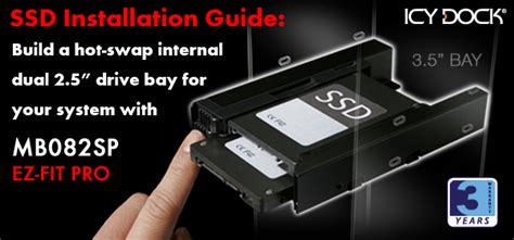 ICY TIP: SSD Installation Guide: Build a hot-swap internal dual 2.5 ...