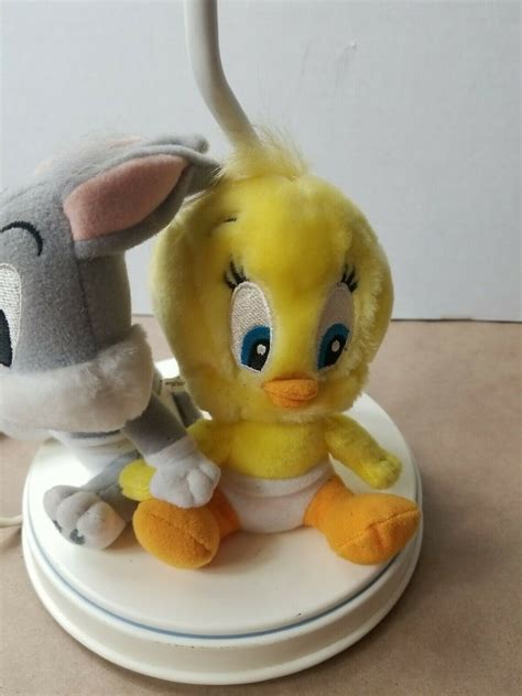 BABY LOONEY TUNES Nursery Lamp Bugs Bunny/Tweety Bird Plush | Etsy