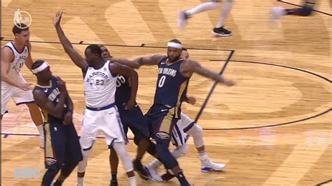 Draymond Green Defense On Anthony Davis, October 20, 2017 - YouTube