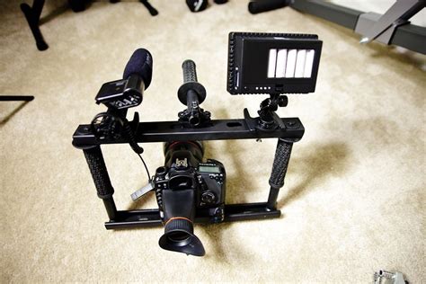 Test: DIY DSLR Cage / Fig Rig / Stabilizer » CheesyCam | Diy ...