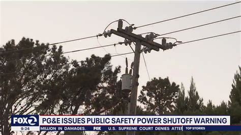 PG&E warns of power shutoffs in 11 California counties - YouTube