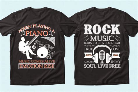 Trendy 46 Music quotes T-shirt Designs Bundle - 98% Off - Buy t-shirt ...