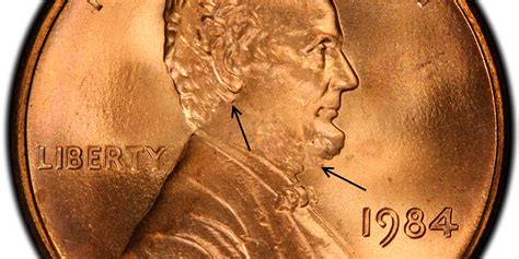 1984 1C Doubled Die Obverse, BN (Regular Strike) Lincoln Cent (Modern ...