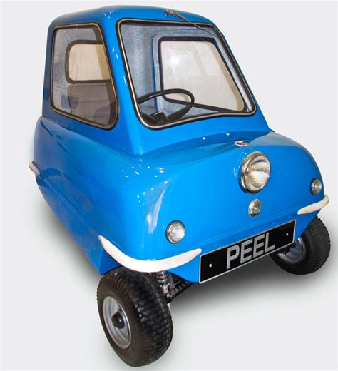 peel trident + P50: the world's smallest city car