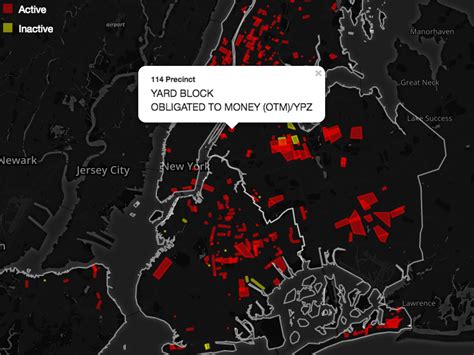 Check Out This Map of Where New York City Gangs Are Doing Their Dirt ...