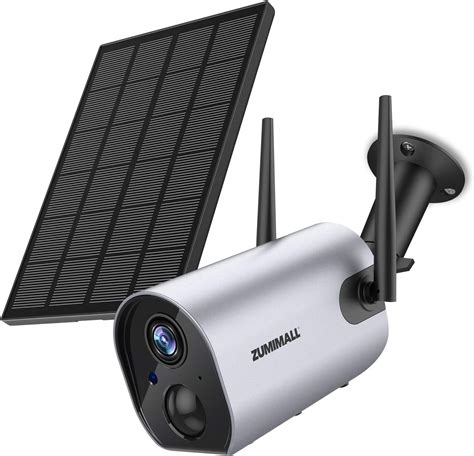 Security Camera Wireless Outdoor, Solar Powered Wireless Surveillance ...